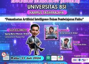 Gencar adakan Workshop Edutech: Universitas BSI Kampus Tasikmalaya Tingkatkan Kualitas Mengajar dengan AI untuk Guru MGMP Fisika