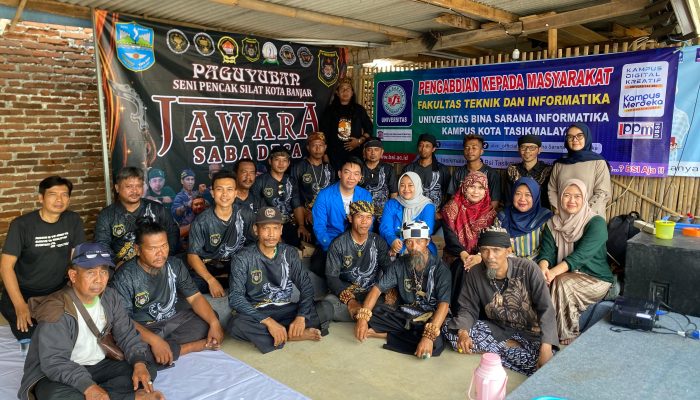 Universitas BSI Kampus Tasikmalaya Dukung Digitalisasi Pencak Silat di Kota Banjar melalui Kegiatan Pengabdian Masyarakat