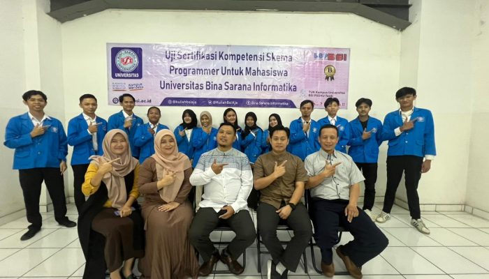 Prodi Sistem Informasi Kampus Kota Tasikmalaya Akan Memberikan  Pembekalan Uji Sertifikasi Kompetensi Skema Programer