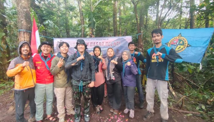 UKM Pecinta Alam Universitas BSI Tasikmalaya  Gelar Pendidikan Dasar Angkatan ke-XI