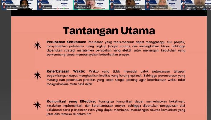 Universitas BSI Sukses  Menggelar Workhop IT Software Development: Pahami SDLC dan Strategi Pengembangan Perangkat Lunak