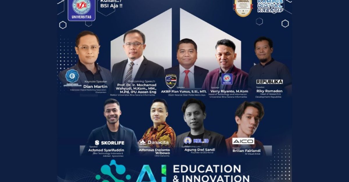 Kolaborasi Pakar Warnai Festival Edukasi & Inovasi AI 2025