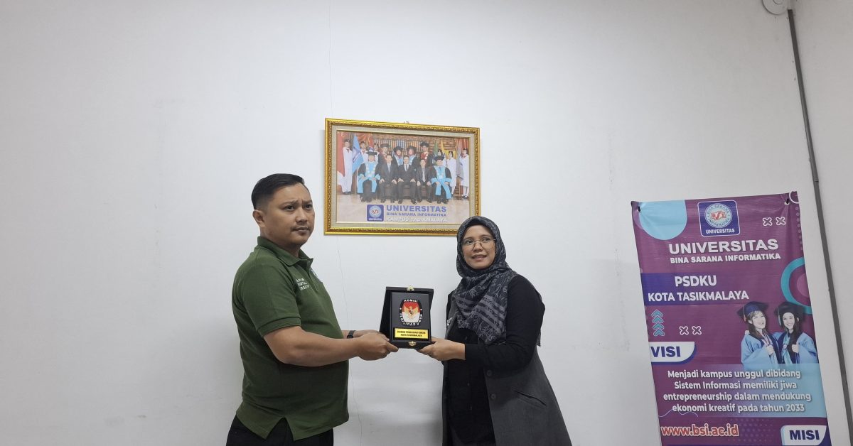 KPU Kota Tasikmalaya Kunjungi UBSI Kampus Tasikmalaya untuk jalin kerjasama Pemilu