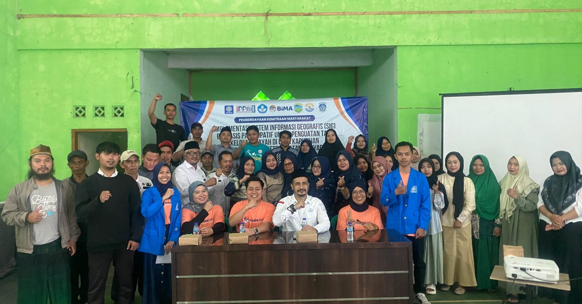 Tim PKM BIMA UBSI Tasikmalaya Gelar Sosialisasi Implementasi Sistem Informasi Geografis (SIG) di Desa Kaputihan