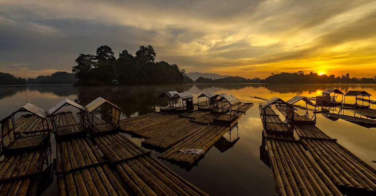 Keindahan Situ Gede di Tasikmalaya