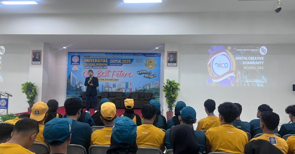 Pengenalan DICO (Digital Creative Community) di Universitas BSI Tasikmalaya: Membangun Generasi Kreatif dan Inovatif Berbasis Teknologi Digital