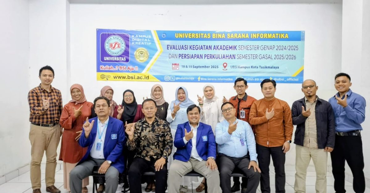 Universitas BSI Kampus Tasikmalaya Selenggarakan Evaluasi Akademik dan Persiapan Perkuliahan Semester Gasal 2025/2026