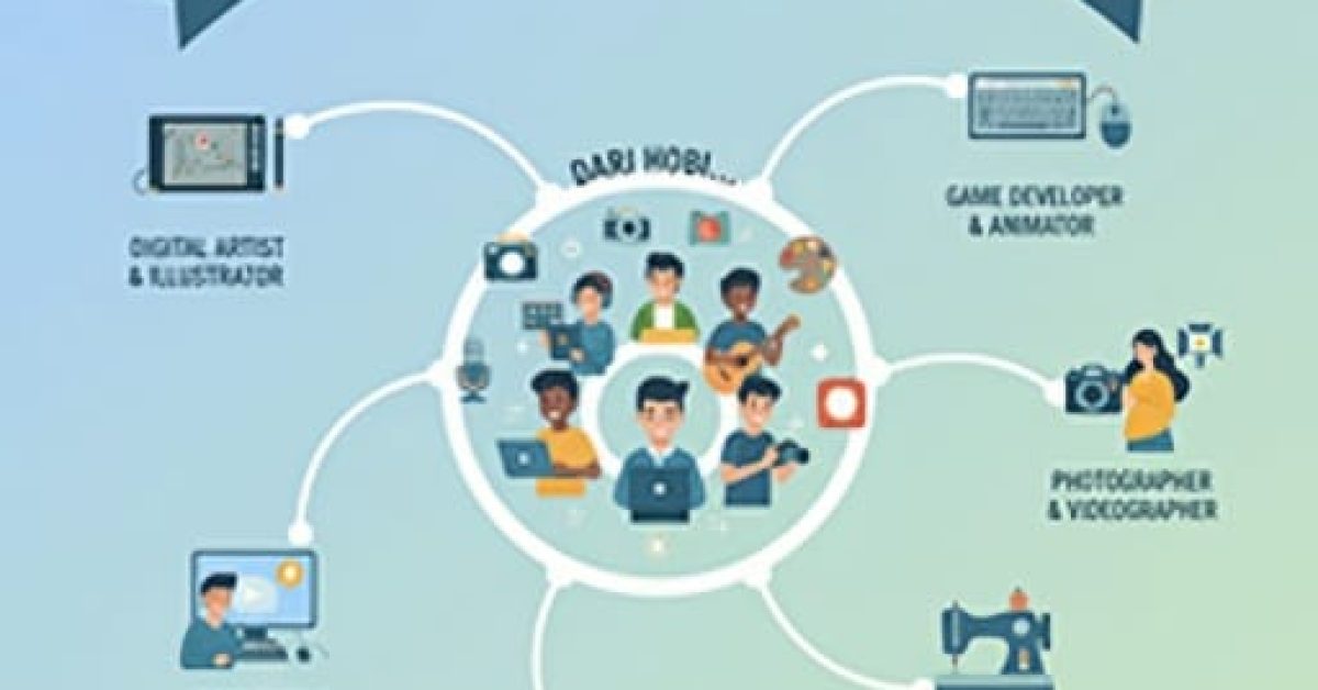 PELUANG KARIR KREATIF UNTUK MAHASISWA: DARI HOBI MENJADI PROFESI