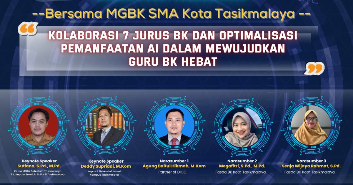 Workshop Digital Kreatif: Kolaborasi 7 Jurus BK dan Pemanfaatan AI untuk Wujudkan Guru BK Hebat