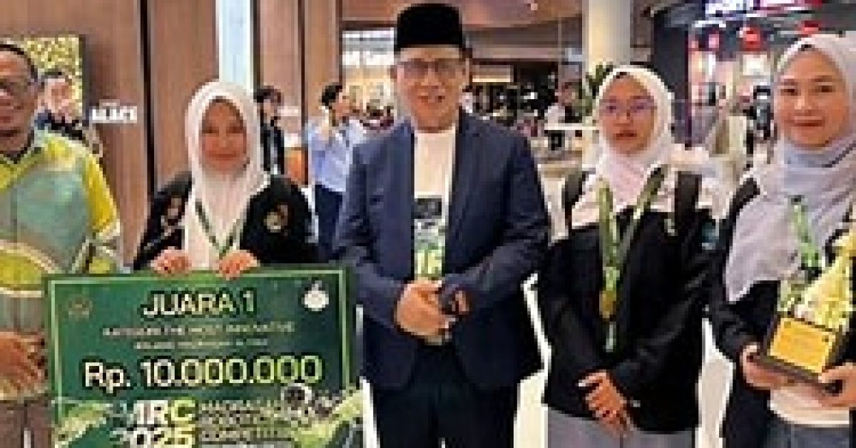 Dari Tanah Priangan: MAN 4 Tasikmalaya Gondol Juara 1 Nasional Berkat Robot Cabai ‘TROPHICHILIBOT’
