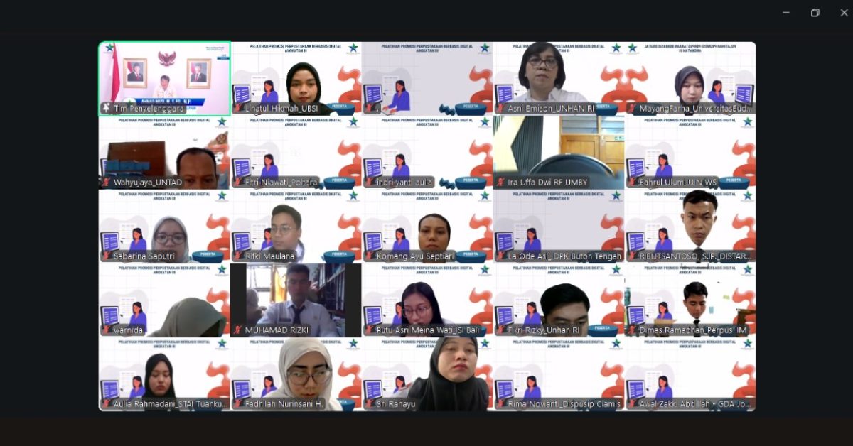 Pustakawan Universitas BSI Ikuti Pelatihan Promosi Perpustakaan Berbasis Digital Angkatan III Tahun 2025