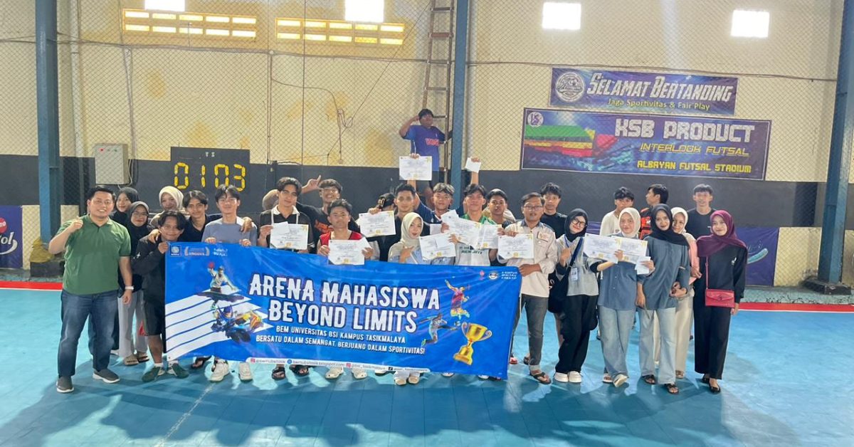 Arena Mahasiswa 2025 Lahirkan Talenta dan Semangat Baru di Universitas BSI Tasikmalaya