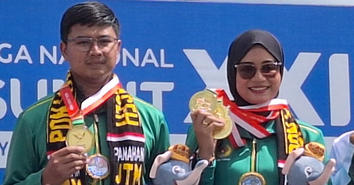Emas Ganda Recurve: Diananda dan Riau Egha Rajai Panahan SEA Games 2025