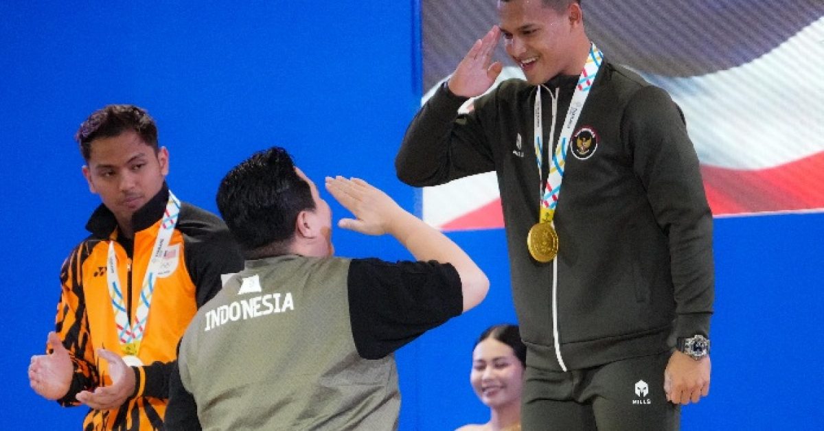 Letda TNI Rizki Juniansyah, Sabet Emas SEA Games 2025 Sekaligus Ukir Rekor Dunia Baru