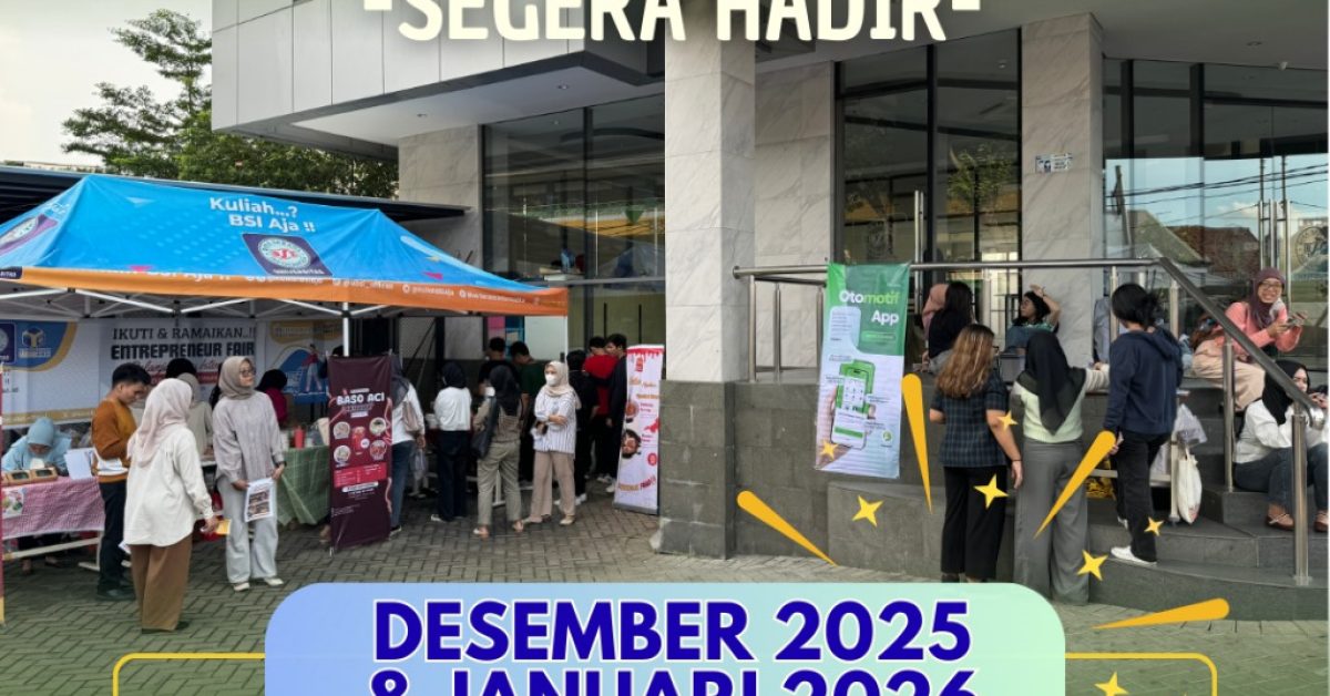 Entrepreneur Fair UBSI: Kolaborasi Kreatif Mahasiswa dalam Dunia Bisnis