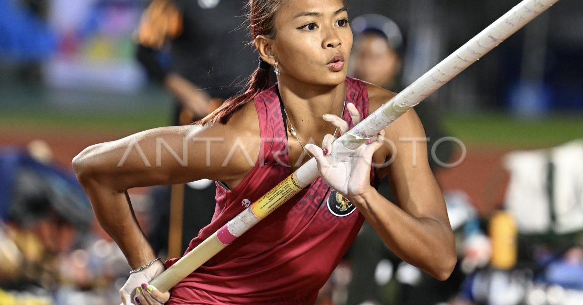 Penantian Dua Dekade Berakhir! Diva Renatta Jayadi Terbang Tinggi, Indonesia Rebut Emas Lompat Galah Putri SEA Games 2025