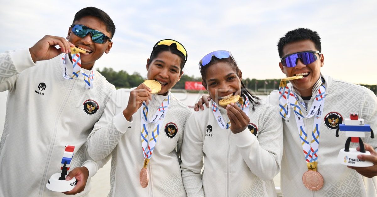 Awal Menggemparkan Indonesia di SEA Games 2025: Dayung Langsung Sabet Emas!