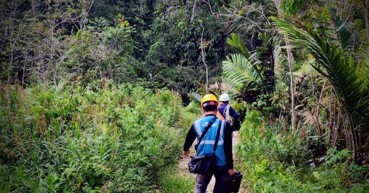 PLN Icon Plus Percepat Pemulihan Jaringan Melalui Perbaikan Backbone di Batang Toru, Tapanuli Selatan