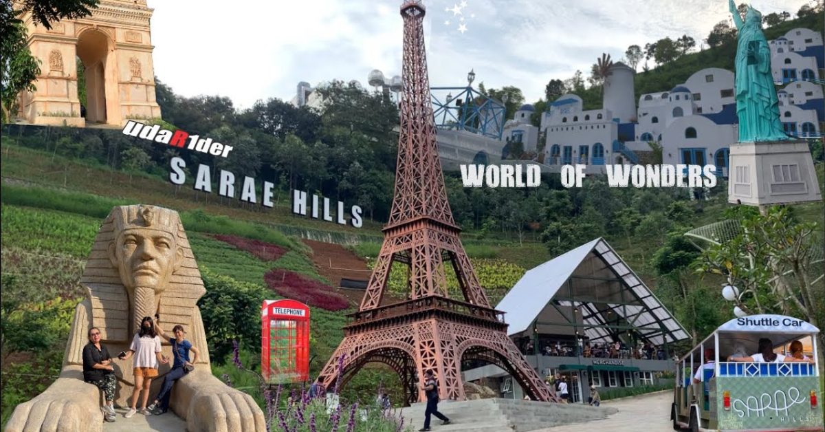 Melintasi Batas Benua dalam Satu Hari di Puncak Estetik Sarae Hills