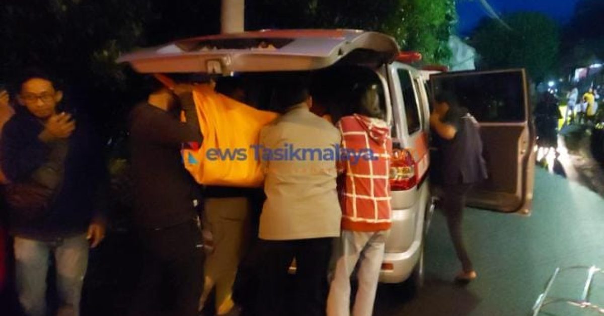 Geger! Mayat pria ditemukan di saung kolam ikan di bantarsari Bungursari tasikmalaya