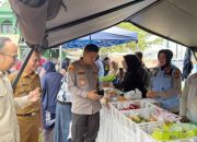 Polres Tasikmalaya Kota Bersinergi dengan Pemkot Tasikmalaya Gelar Gerakan Pangan Murah di Kecamatan Purbaratu