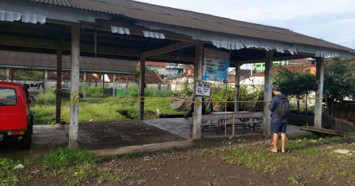 Pria Tewas Ditusuk Teman Sendiri di Pasar Ikan Cieunteung Tasikmalaya