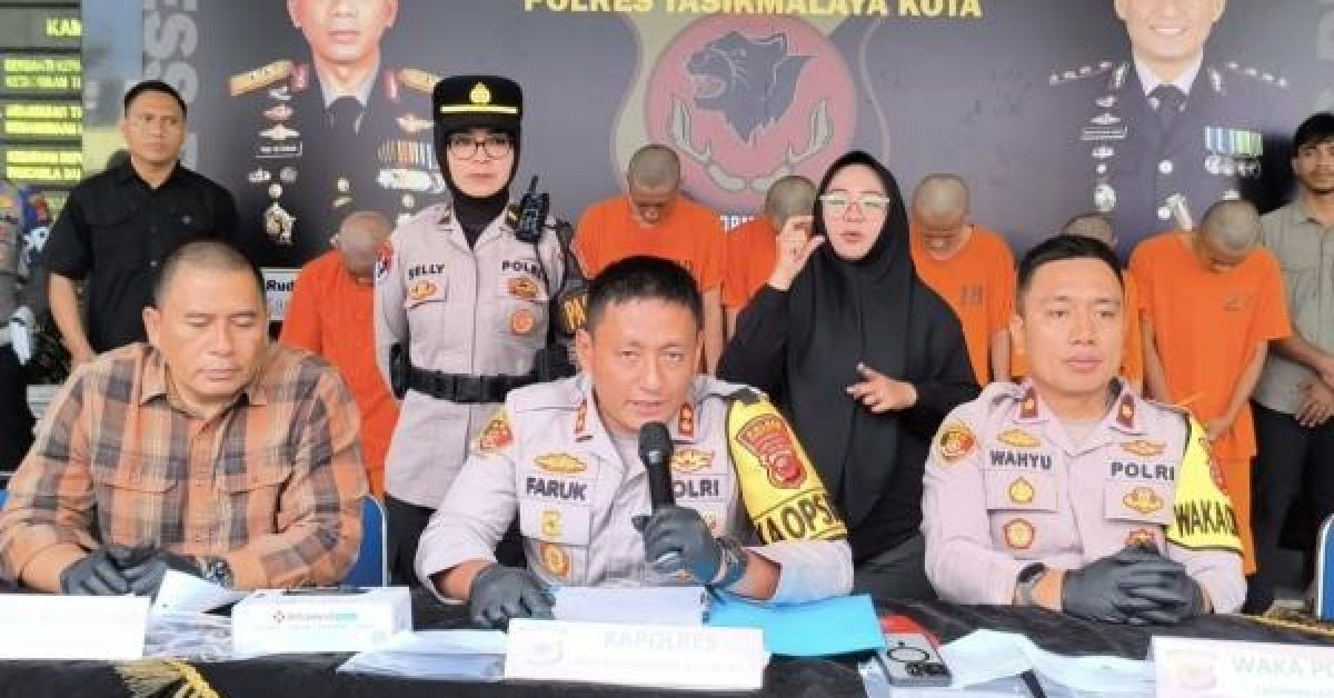 7 Muncikari Prostitusi Online di Tasikmalaya Ditangkap, Termasuk Anak di Bawah Umur