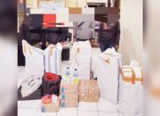 Polsek Leuwisari Polres Tasikmalaya Amankan Ribuan Botol Alkohol untuk Bahan Miras Oplosan