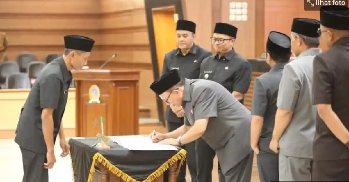 Wali Kota Viman dan Wawali Diky Tetapkan 7 Program Prioritas RPJMD Kota Tasikmalaya 2025 – 2029
