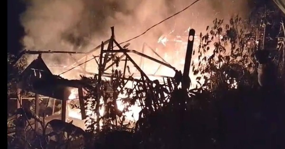 Lara Roni Warga Tasik Kehilangan Rumah Jelang Idul Fitri