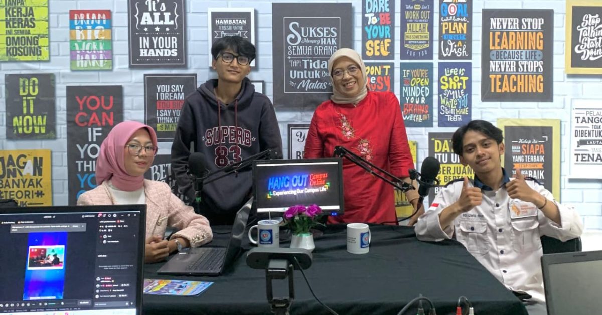 BEM UBSI Tasikmalaya Gelar Podcast “Hangout Campus Online”, Kupas Peran Nyata Organisasi Mahasiswa