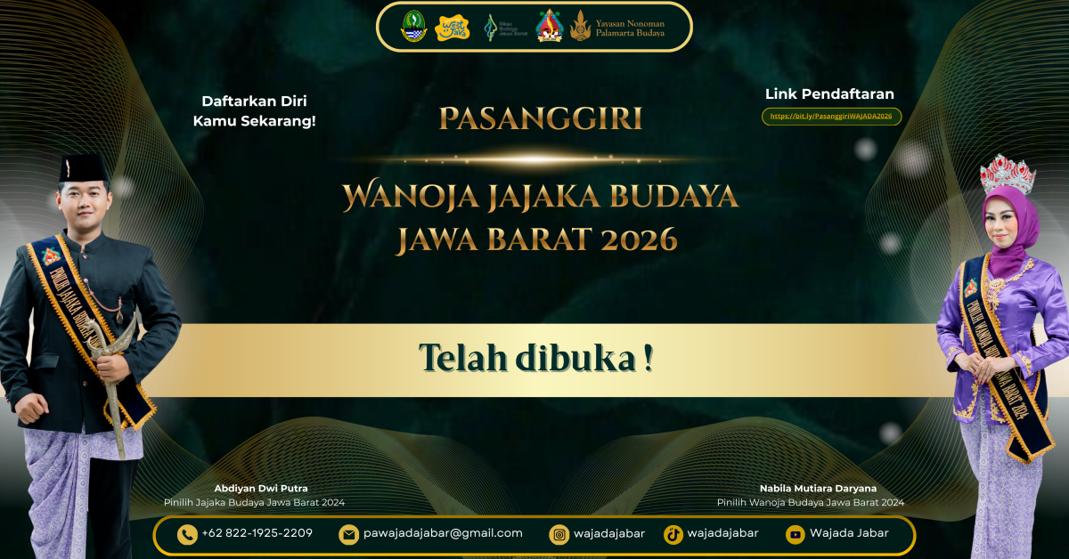 Pasanggiri Wanoja Jajaka Budaya Jawa Barat 2026 Resmi Dibuka, Dorong Lahirnya Generasi Muda Berkarakter Panca Waluya