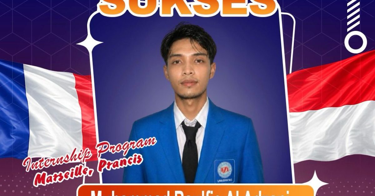 Mahasiswa UBSI Raih Kesempatan Magang di Prancis, Harumkan Nama Kampus di Kancah Global