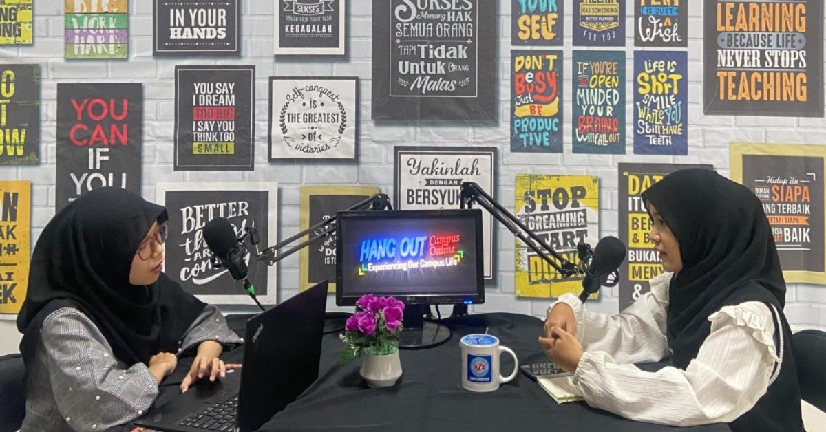 Podcast “Hangout Campus Online” Bahas Pengembangan Bahasa Asing Bersama UKM Bahasa BJ-E