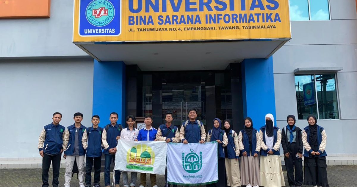LDK DDJ Darussalam Ciamis Gelar Silaturahmi ke LDK Badassalam BSI Kampus Kota Tasikmalaya, Perkuat Ukhuwah dan Sinergi Dakwah Kampus