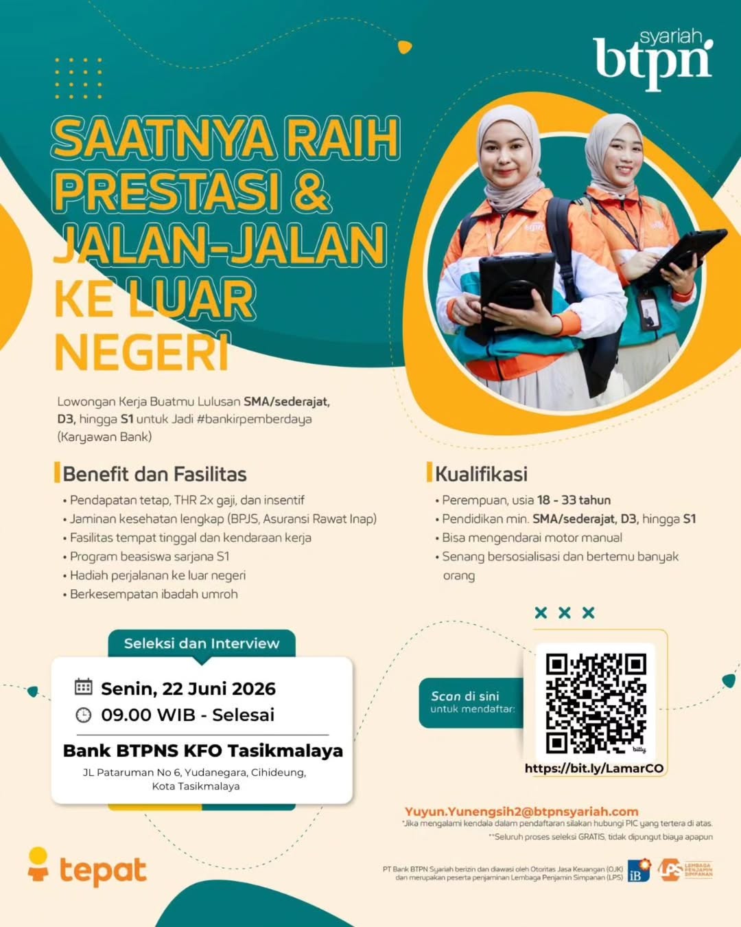 Loker BTPN Syariah Tasikmalaya
