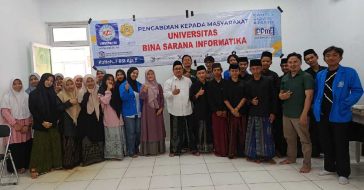 Dosen UBSI Tasikmalaya Dorong Pemanfaatan Teknologi Digital untuk Tingkatkan Hafalan Al-Qur’an Santri Pesantren Miftahul Ulum   