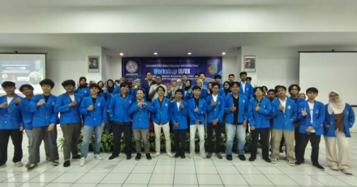 Mahasiswa Sistem Informasi UBSI Tasikmalaya Tingkatkan Kompetensi Desain Digital Melalui Workshop UI/UX Berbasis User Experience