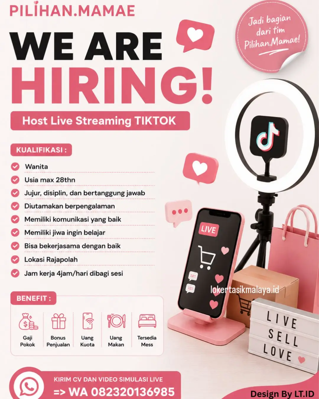 Loker (lowongan kerja) untuk fresh graduate