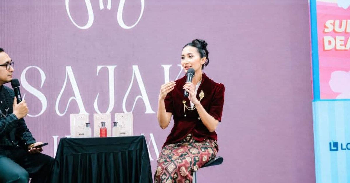 Putri Indonesia DKI Jakarta 6 2025 Luncurkan Brand Parfum Sajak Harum