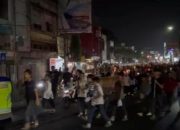 Antusias Warga Tasikmalaya Sambut Tahun Baru Hijriah dengan Pawai Obor
