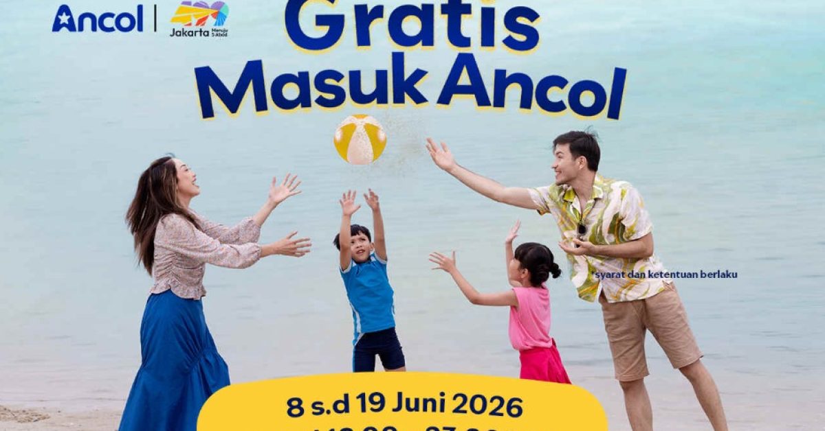 Warga Jakarta Bisa Masuk Ancol Gratis Selama Tiga Hari Sambut HUT ke-499 Jakarta