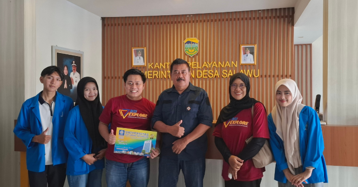 Persiapan BSI Explore 2026: Tim UBSI Kampus Tasikmalaya Tinjau Lokasi Pengabdian di Desa Salawu
