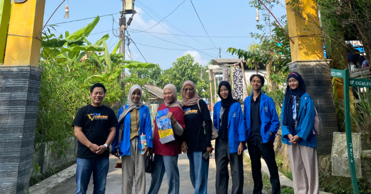 Tim BSI Explore UBSI Kampus Tasikmalaya Sukses Gelar Survei Awal di Desa Santanamekar