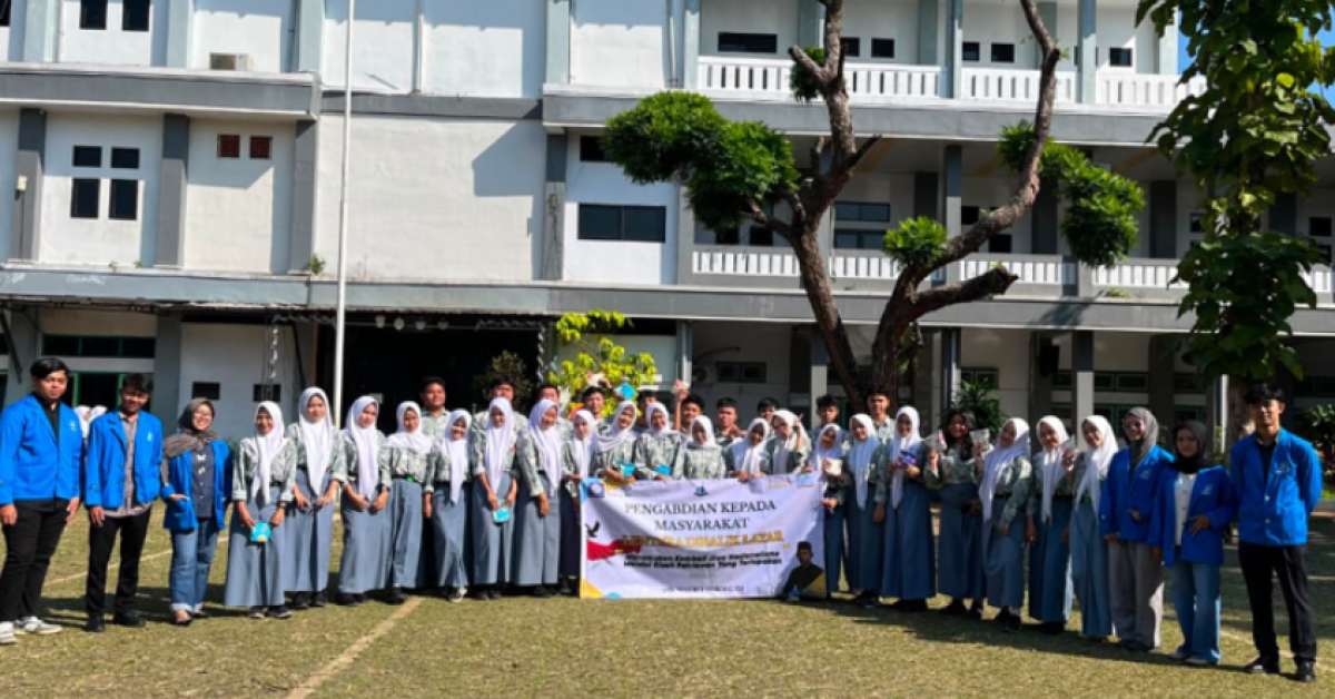 Mahasiswa UBSI Ajak Siswa SMKN 1 Tasikmalaya Teladani Pahlawan Terlupakan