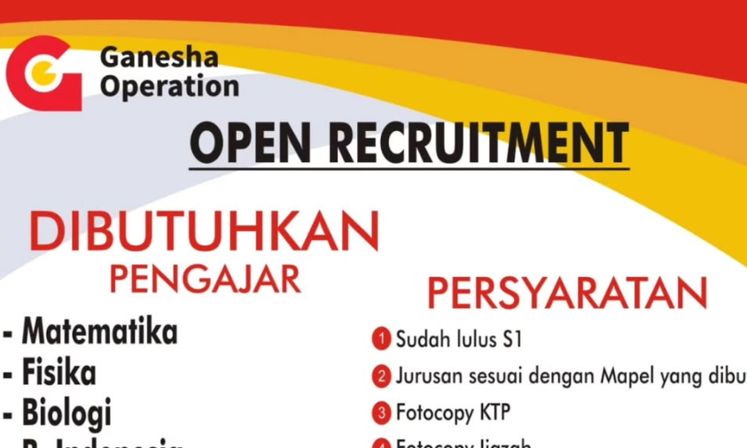 Lowongan kerja GO