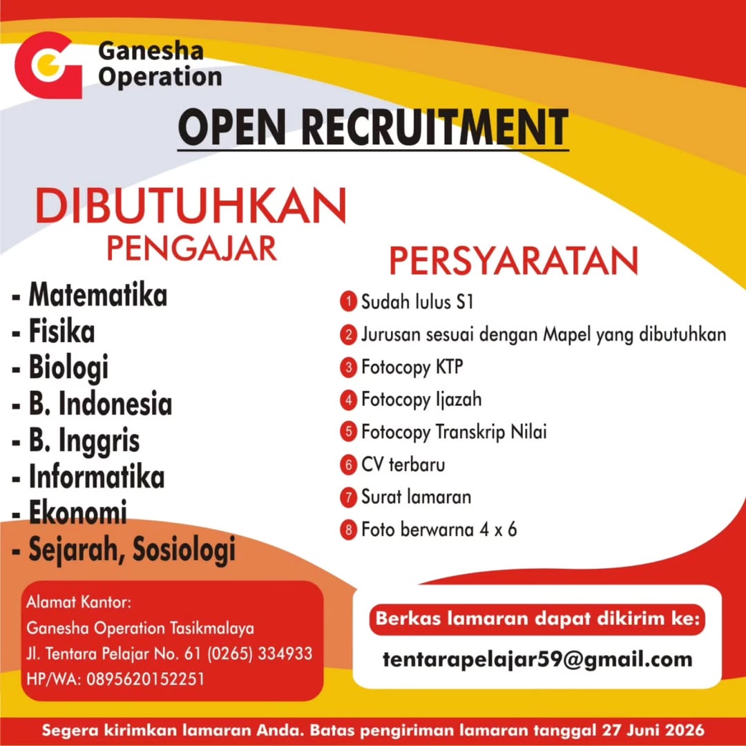 Lowongan kerja