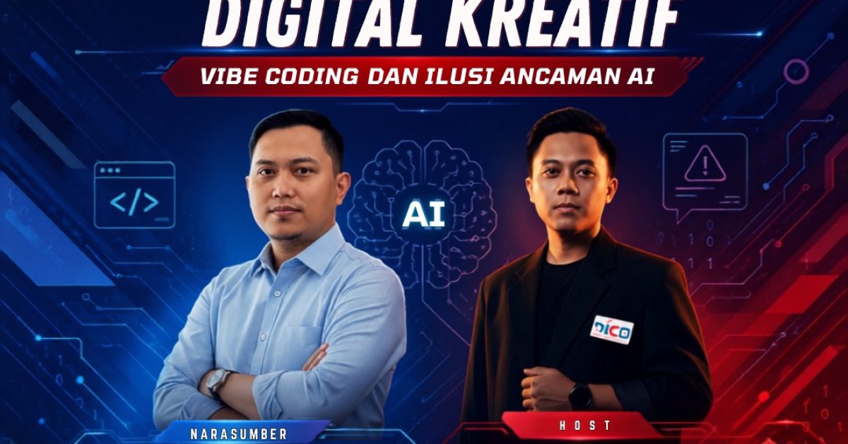Workshop Digital Kreatif: Kupas Tuntas Vibe Coding dan Ilusi Ancaman AI, Siap Digelar di UBSI Tasikmalaya