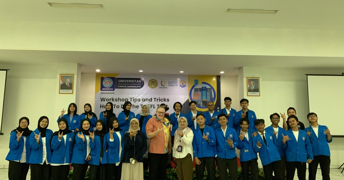 Workshop TOEFL UBSI Tasikmalaya Bekali Mahasiswa Semester 6 Raih Skor TOEFL ITP Lebih Optimal
