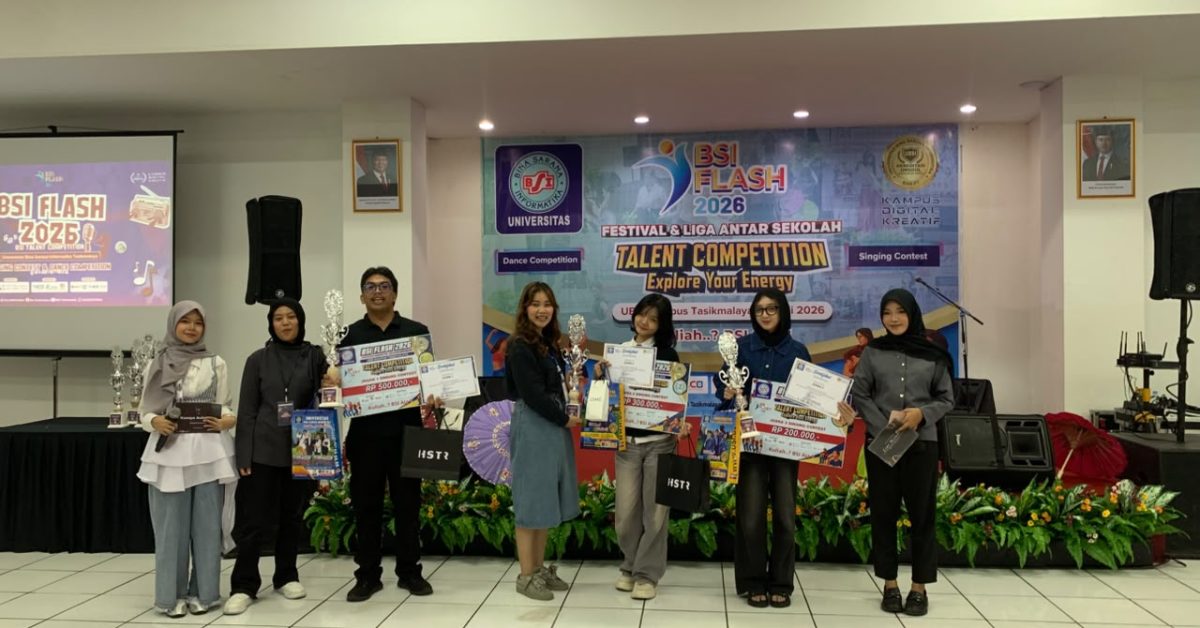 Suara Merdu Tak Cukup, Nazwa Azzahra Jadi yang Terbaik di Singing Contest BSI Flash 2026